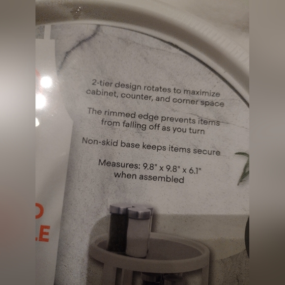 Master chef 2 tier rotation shelf - Picture 2 of 6